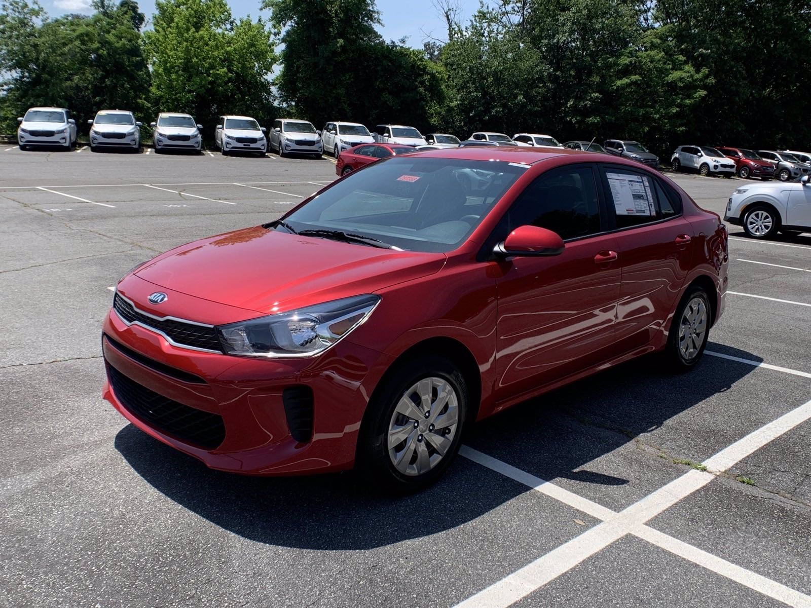 Kia rio 2020 сзади