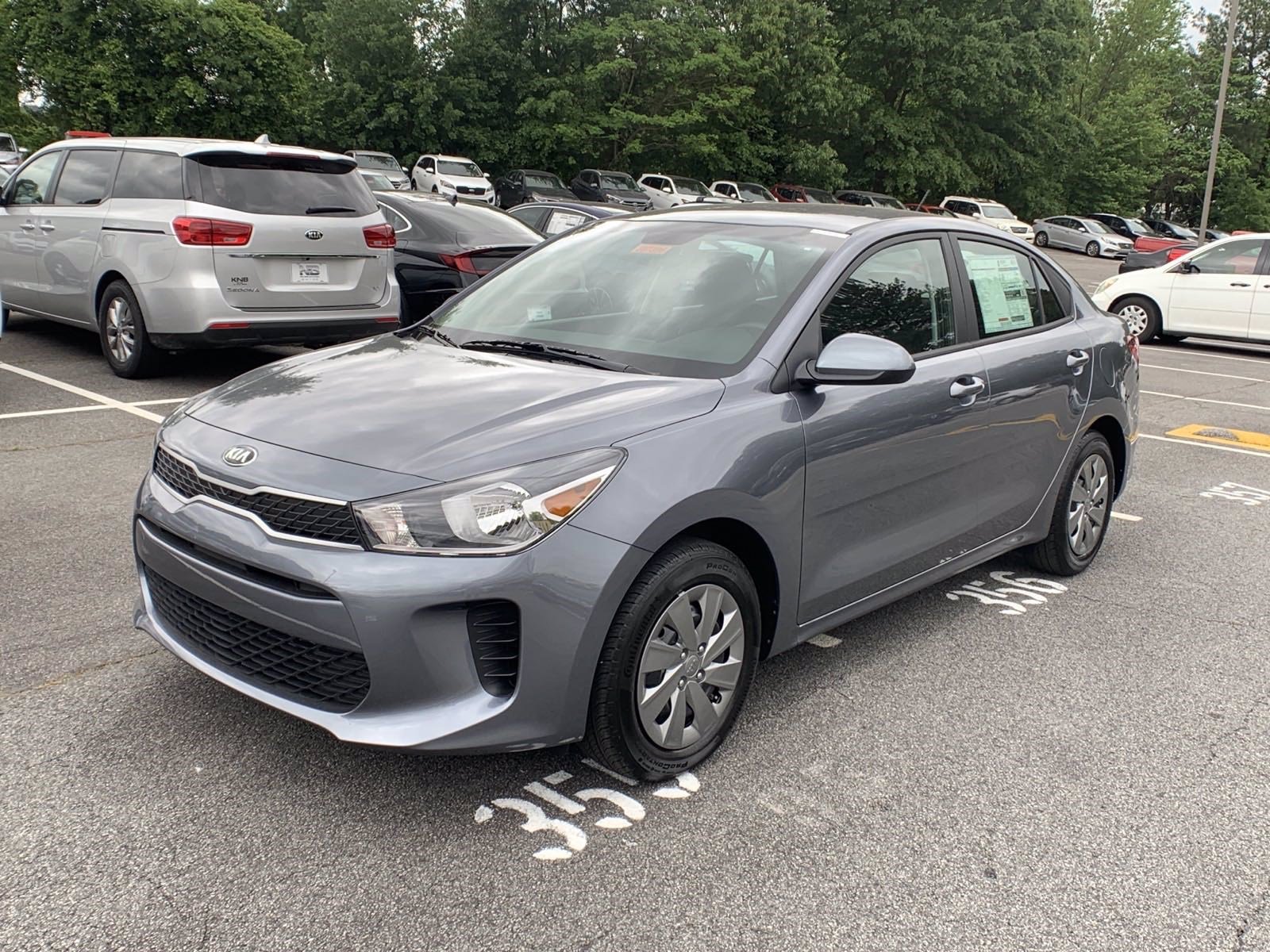 New 2020 Kia Rio S 4dr Car in Smyrna #287396 | Ed Voyles Kia