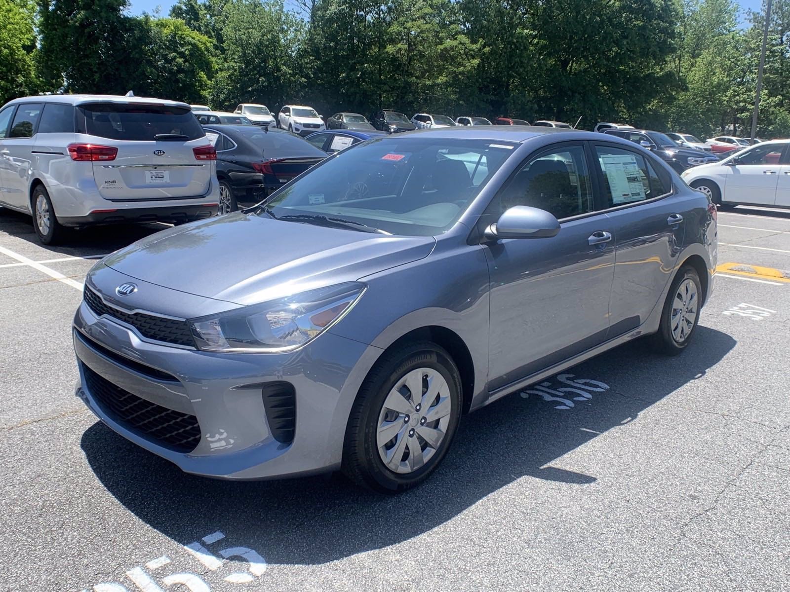 New 2020 Kia Rio S 4dr Car in Smyrna #287402 | Ed Voyles Kia