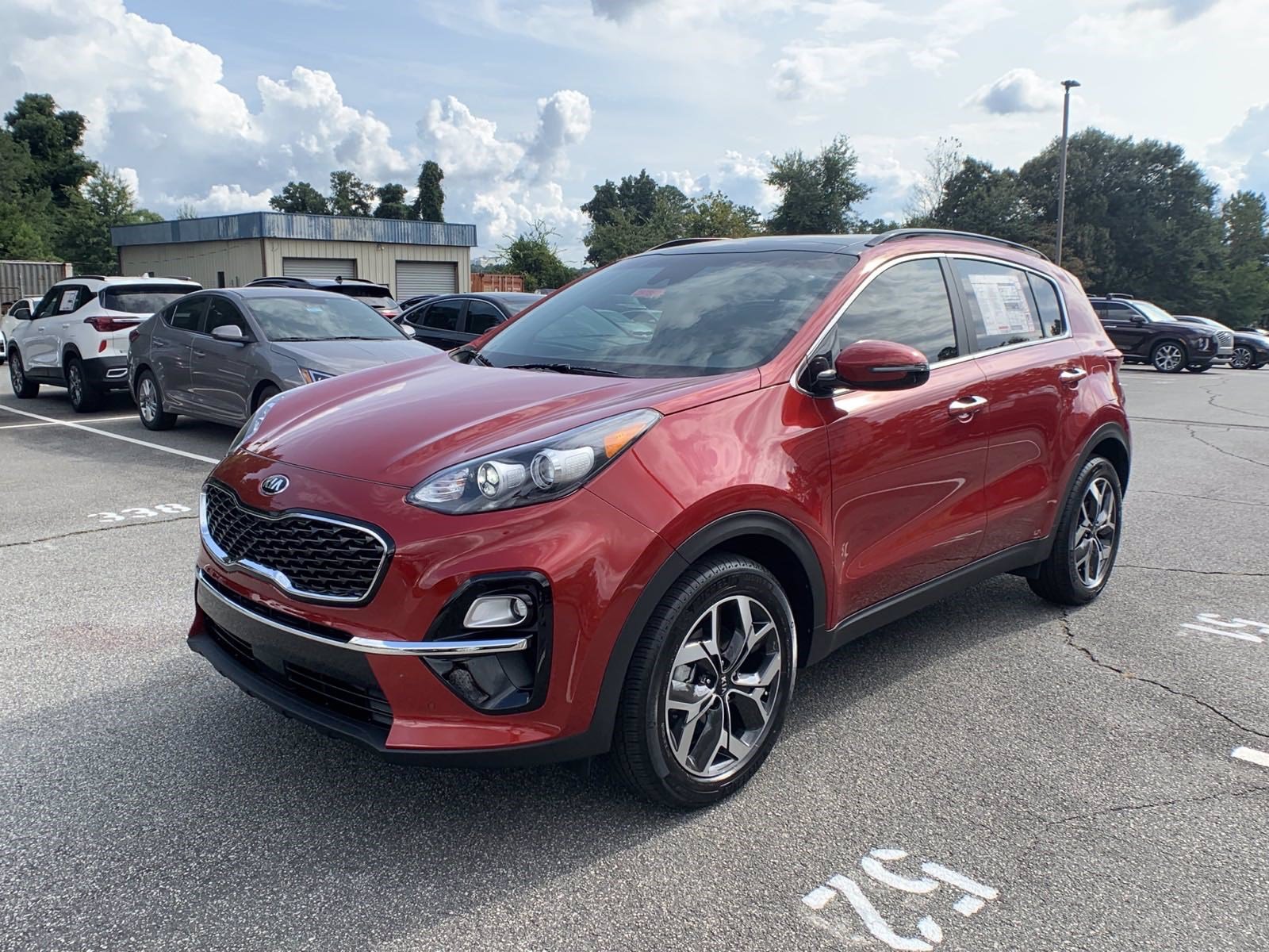 Kia sportage 2021 года